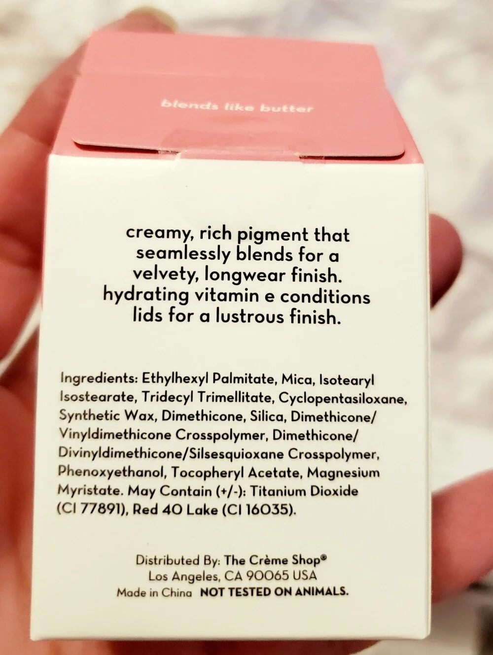 Crème Eyeshadow (Fruit Tart)